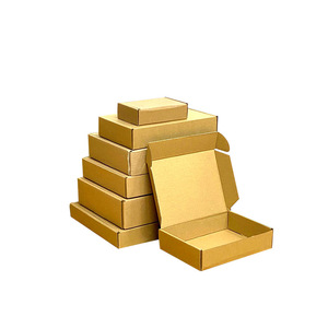 กล่องกระดาษสั่งทำพิเศษ รูปทรงสี่เหลี่ยมผืนผ้า สามชั้น แข็งแรง ทนทาน ทำจากกระดาษคราฟท์สีขาว พิมพ์โลโก้ บรรจุภัณฑ์เสื้อผ้า เครื่องสำอาง จัดส่งด่วน - Product Image 2