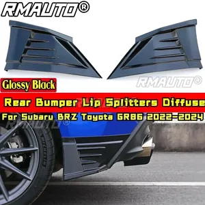 Kit carrosserie pour Subaru BRZ Toyota GR86 2022-2024, séparateurs de pare-chocs arrière, diffuseur noir brillant style DC, accessoires de voiture - Product Image 1