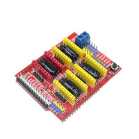 A4988 / DRV8825 papan penggerak motor stepper CNC Shield V3 / V4 modul penggerak mesin ukir