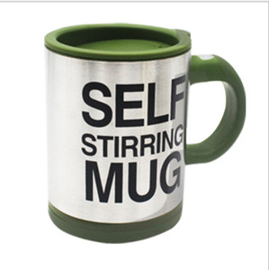 Taza de Café Automática Personalizada de Acero Inoxidable con Logotipo Personalizado, 400 ml, Diseño Clásico Ecológico, Regalos Empresariales Personalizados para Café y Té - Product Image 1