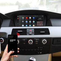 Écran d'affichage de voiture Linux pour la série 3/5 E60 E90 2010-2012 système CIC prise en charge audio de voiture double système et carplay sans fil