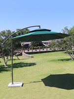 Parasol d'extérieur double toit banane pour cour, villa, jardin, loisirs, pliable et démontable