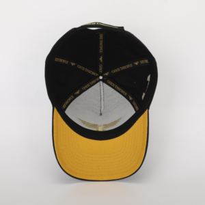 Gorra de béisbol de 5 paneles con logotipo personalizado, gorras de golf estructuradas, bordado 3D, estilo Americano Deportivo, tela bordada, tela común - Product Image 6