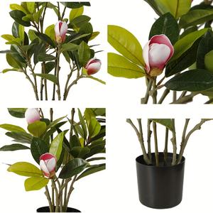Árbol de <span class=keywords><strong>Magnolia</strong></span> artificial, de <span class=keywords><strong>Magnolia</strong></span> <span class=keywords><strong>grandiflora</strong></span> falsa realista para decoración de jardín de paisaje, precio al por mayor de suministro a granel - Product Image 4