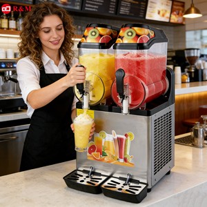 Graniseuse Commerciale d'Occasion à 1 ou 2 ou 3 Réservoirs avec Compresseur pour <span class=keywords><strong>Alcool</strong></span>, Modè<span class=keywords><strong>le</strong></span> Slush 1 Doble Tanks, Prix pour Usage Domestique - Product Image 1