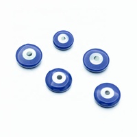 Perles en nacre grise naturelle, pour la fabrication de bijoux, de couleur bleue et turque, haute qualité