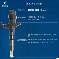 Injecteur de carburant de rechange 295700-1060 8-98399618-0 pour Isuzu DMAX Mazda BT-50 4JJ3 Moteur diesel à rampe commune