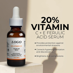 BLIW marca privada 30ml hidratante brillo reafirmante antienvejecimiento arrugas suero 20% vitamina C + E ácido ferúlico suero facial - Product Image 6