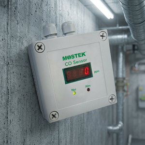 [MOSTEK] Transmetteur de monoxyde de carbone série MCM700 TCP ABS pour parking et salle de chaudière – Capteur électrochimique haute stabilité - Product Image 2