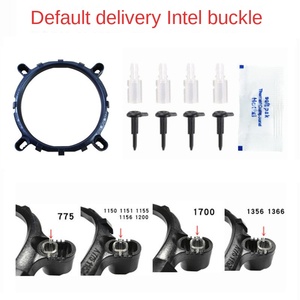 12 वीं पीढ़ी आई 7 डेस्कटॉप कंप्यूटर 6 हीट पाइप 1700 एयर-कूल्ड 1155 तापमान नियंत्रण 1150 मुट सीपू प्रशंसक गेंद असर पीसी - Product Image 3