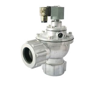 Válvula solenoide de agua de pulso de ángulo recto de aleación Válvula de pulso electromagnético de ángulo recto DMF Gas de control de diafragma de alta regulación - Product Image 6