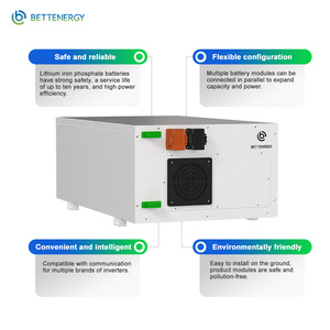 Batería Solar de Litio Hierro Fosfato (LFP) de 51.2v, 30kWh, 60kWh, 100kWh, 200kWh, 400kWh para Sistemas Fotovoltaicos ELERACK 16K-N High - Product Image 2