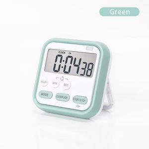 Custom <strong>Mini</strong> Gym Workout <strong>Timer</strong> LCD Digital Visual Stopwatch With Minutes Seconds Egg Countdown Baking Oven <strong>Timer</strong> Plastic Material - Product Image 3