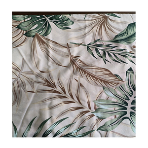 Chất lượng cao màu xám không thấm nước và thoáng khí polyester in bộ đồ giường vải - Product Image 1