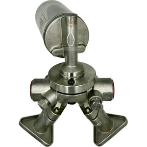 Connecteur universel de filtre à égouttoir inversé IB771K03 pour gaz haute température, à souder et à bride ANSI300, DN25 45BAR - Product Image 3