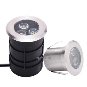 Inground Led Pool Light IP68 Waterproof 12v 24v 1w 2w Mini Inground LED Swimming Pool Light