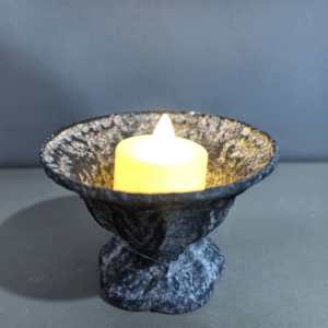 Portacandele Vintage in Ferro per Natale, Casa e Giardino, Rustico Fatto a Mano, Decorativo da Tavolo con Luce Romantica - Product Image 4
