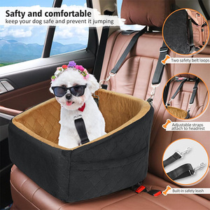 Nuevo nido de perro de viaje para coche, nido de mascota extraíble y lavable, asiento de seguridad portátil para coche para salir - Product Image 2