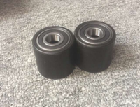 Barre de traction rotative en métal pour musculation avec poignées à billes et poignée de câble