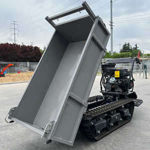 Trung Quốc cung cấp vườn theo dõi Dumper nhỏ Crawler Dump 800kg Mini Dumper - Product Image 4