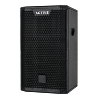 Haut-parleur actif MX-15A 1400 Watts, enceinte amplifiée bidirectionnelle de 15 pouces avec contrôle de délai DSP pour système de sonorisation et événements