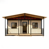 Maison conteneur pliable et extensible sur mesure 20 pieds/40 pieds - Étanche/Isolée/Insonorisée, respirante, résistante aux ouragans, design moderne