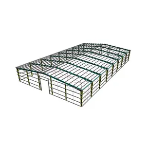 Galvanized prefab building customized design construction steel structure workshop