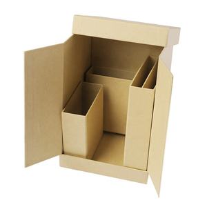 Eco Friendly Custom Corrugated Cardboard Display Packaging Size Shipping Rigid Design Brown Papers Box