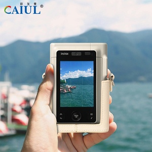 กระเป๋าสะพายข้างหนัง PU กันน้ำ ดีไซน์ใหม่ สำหรับกล้องมิเรอร์เลส Clapper Mini <span class=keywords><strong>LiPlay</strong></span> รุ่นส่วนตัว แฟชั่นสไตล์เรโทร - Product Image 2