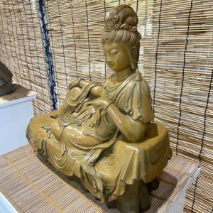 รูปปั้นเจ้าแ<span class=keywords><strong>ม</strong></span>่<span class=keywords><strong>กวน</strong></span><span class=keywords><strong>อิ</strong></span><span class=keywords><strong>ม</strong></span>ทองเหลืองงดงามของตกแต่งบ้านศิลปะด้วยเทคนิคการหล่อ - Product Image 2