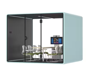 Cabina de Oficina Insonorizada para Reuniones, con Reducción de Ruido de 28-35dB, Cabina Silenciosa para Privacidad en Conferencias y Reuniones de Oficina - Product Image 1