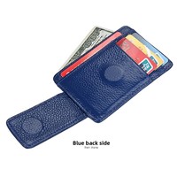 Dompet Kartu Kulit Asli Amazon dengan Pelindung RFID dan Lapisan Poliester Merek DYL Grosir Tempat Kartu Kredit