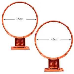 FIBA标准篮球弹簧轮圈9英寸12英寸篮球圈篮球圈支架儿童
