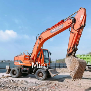 DOOSAN Excavateur sur roues DH140W-7 Doosan DH210W-7 d'occasion Doosan 150W 140W 160W Pelleteuse sur pneus en vente - Product Image 5