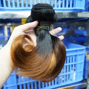20 adet saç ucuz doğal renk brezilyalı düz bakire saç 100% ham işlenmemiş insan saçı örgü uzatma