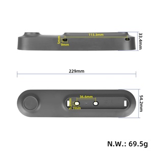 Cubierta Lateral Derecha Original para Patinete Eléctrico Mi 6, Impermeable y a Prueba de Polvo, Decoración de la Carrocería, Cubierta Protectora - Product Image 2