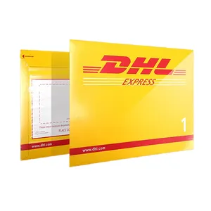 Factory wholesale recycled fedex A3 express envelopes strong adhesive cardboard dhl courier express envelope paper bag with logo