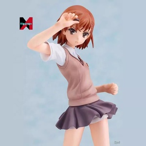 Figura Coleccionable de Anime de <span class=keywords><strong>Misaka</strong></span> <span class=keywords><strong>Mikoto</strong></span> en Uniforme Escolar de A Certain Scientific Railgun, Estatua GK, Decoración Bishoujo, Artesanía en Plástico - Product Image 4