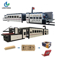 Ligne de production d'impression, de découpe et de lamination de boîtes en carton quadricolores, machine de découpe et de pliage flexible, usine de fabrication
