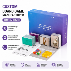 Giochi da Tavolo Strategici Personalizzati Premium per Adulti con Pezzi Personalizzati e Design di Lusso in Scatola Rigida - Product Image 1