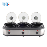 2021 nouveau Programmable Numérique Portable En Acier Inoxydable Mijoteuse Buffet Serveur