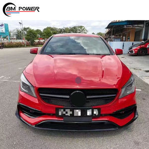 Automobili kit carrozzeria esterna per <span class=keywords><strong>Cla</strong></span> classe W117 Cla45 TI Style Bady Parts paraurti Grill fari luci minigonne laterali - Product Image 3