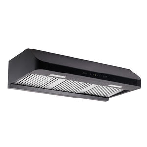 Campana extractora de Isla de 90cm con extractor de chimenea Vertical de bajo ruido, electrodoméstico, campana extractora de cocina, luz LED - Product Image 3