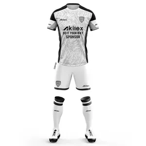 Akilex 2024 wholesale garment supplier design men football wear custom uniform high quality training kit full set soccer jersey