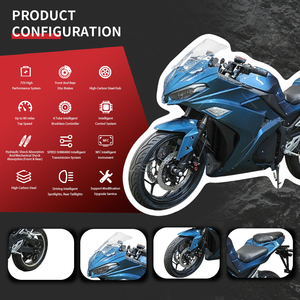 SWIFT TRADE M02 72V 3000W de litio de alta velocidad todoterreno motocicleta eléctrica de carreras M6 Coc para la venta - Product Image 2