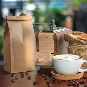 กาแฟซุปเปอร์เครมาคั่วกลางแบบเมล็ดเต็ม บรรจุในซองแบบตั้งได้ ปิดผนึกด้วยความร้อน พร้อมพิมพ์ออฟเซ็ต - Product Image 5
