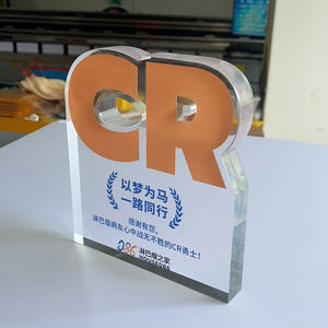 Troféus acrílicos de animais fofos e troféus, fabricante de máquinas personalizadas de competição de badminton - Product Image 2