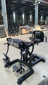 <span class=keywords><strong>GHD</strong></span> Machine multifonction Glute Ham Developer avec extension et flexion des jambes, et hyperextension inversée pour centre de fitness - Product Image 2