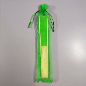 Abanicos de Mano Personalizados para Bodas Chinas, Grandes, Tejidos, de Plástico, Madera y Bambú, Plegables, Pintados a Mano - Product Image 6