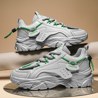 Chaussures de sport tendance pour hommes, style marche en plein air, confortables, légères, décontractées, vente en gros, chaussures personnalisées pour hommes